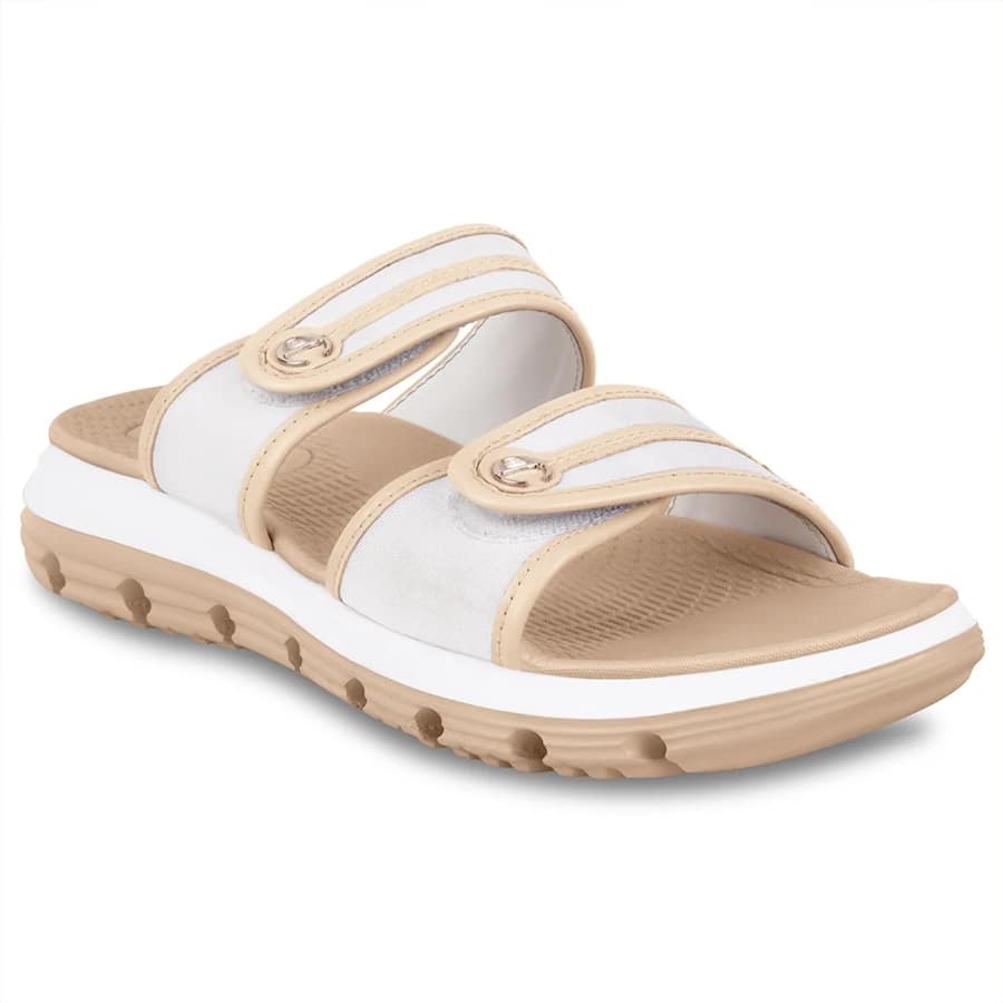 EaseGlide Beige Slides