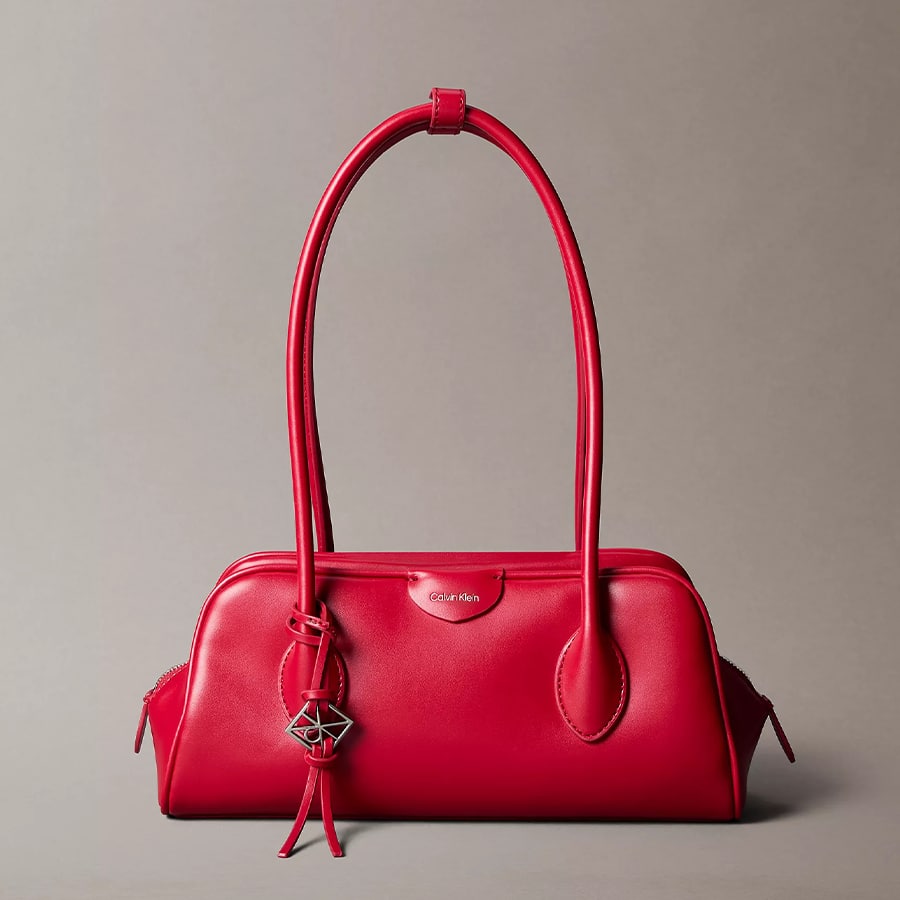 Emblem Logo Shoulder Bag