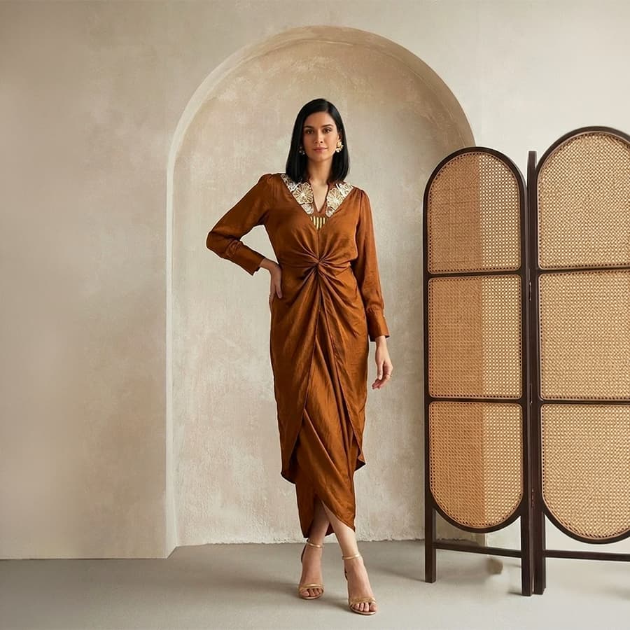 Brown Favour Co-Ord
