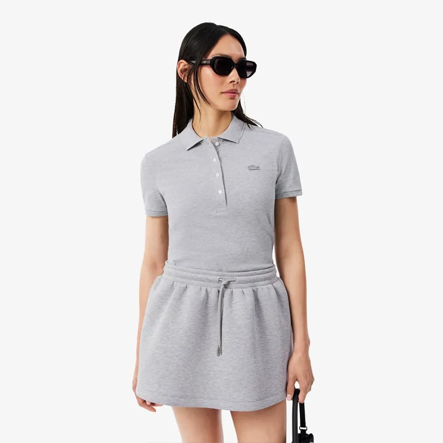 L.12.D Slim Fit Stretch Petit Pique Polo Shirt