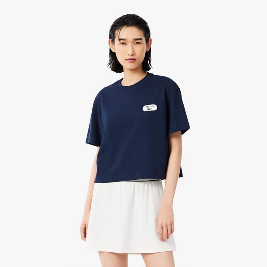 Oversized Tennis Heritage Badge T-shirt