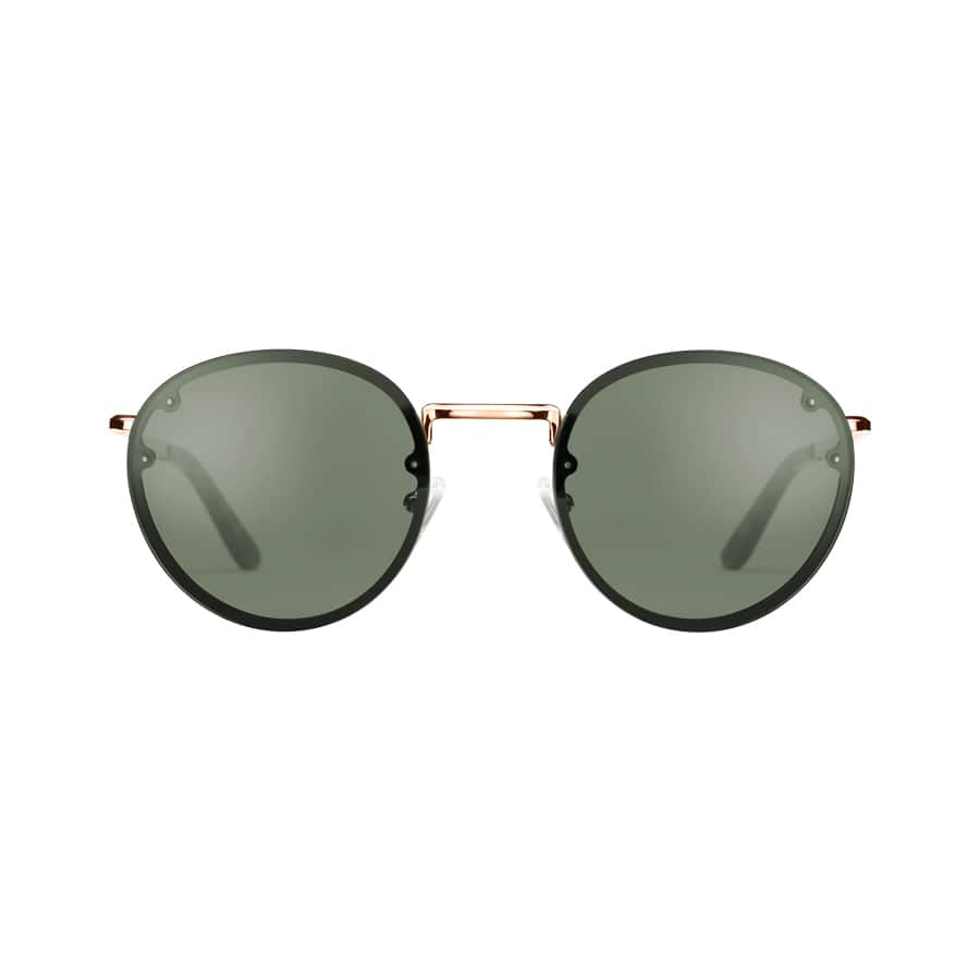 Arch Steel Green Rose Gold