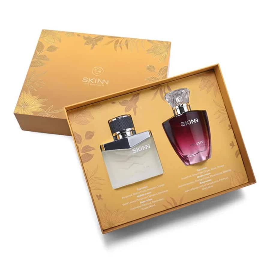 Skinn by Titan Gift Set for Men & Women 50ml X 2