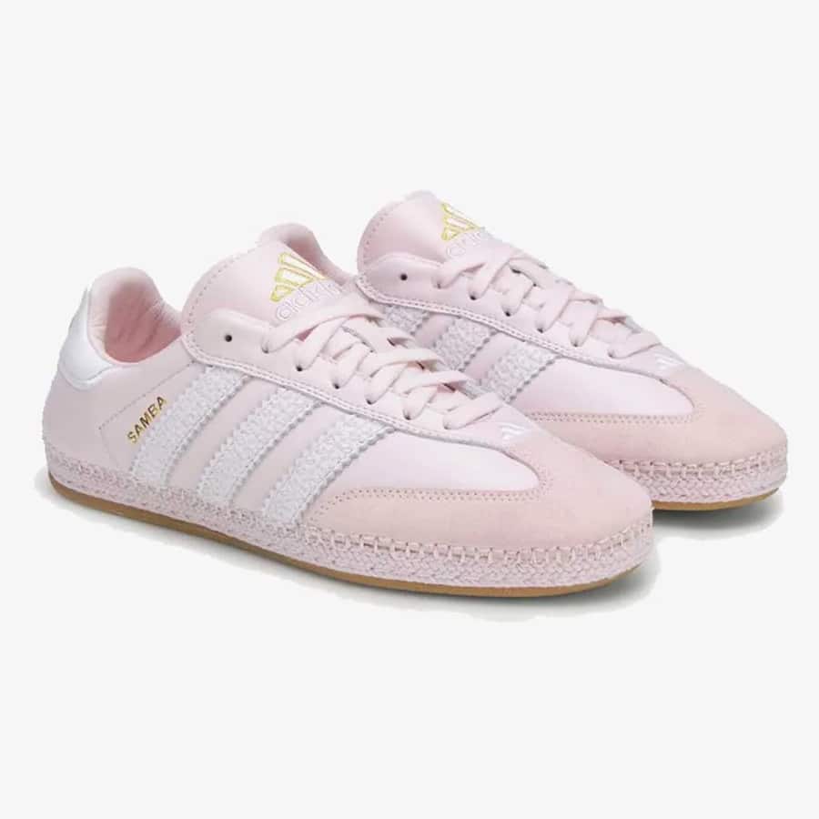 ADIDAS ORIGINALS X CLOT SAMBA ESPADRILLE BY E - FLORAL PINK