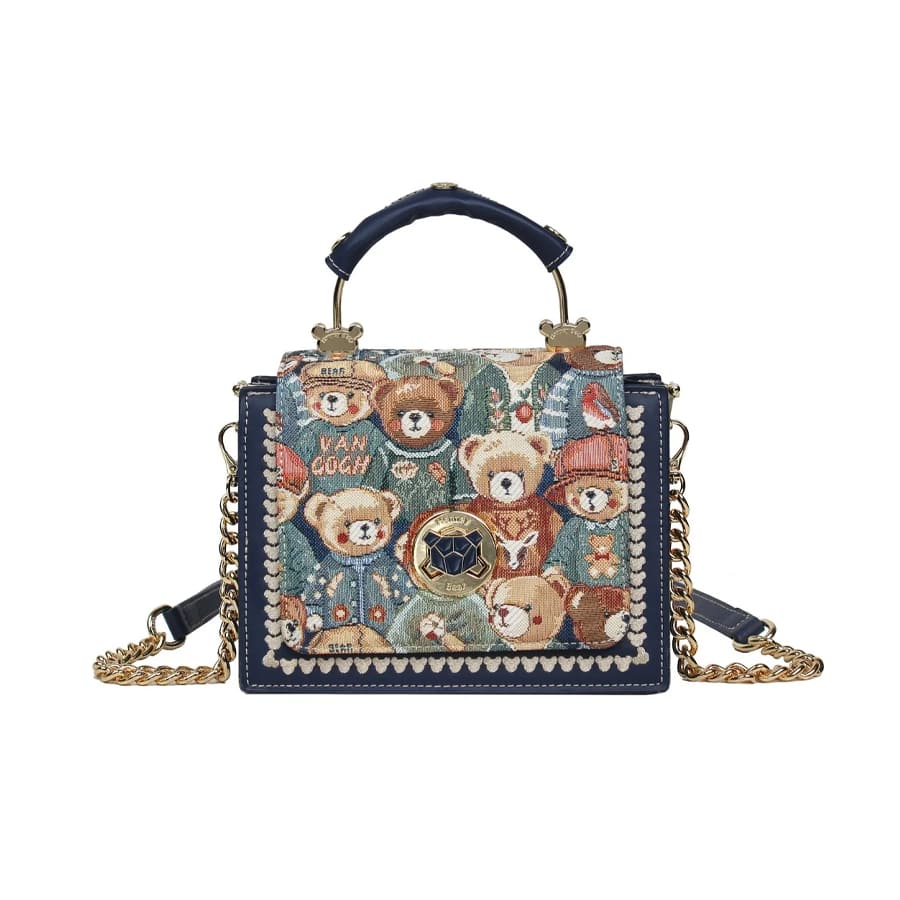 Green Bear Sling Bag