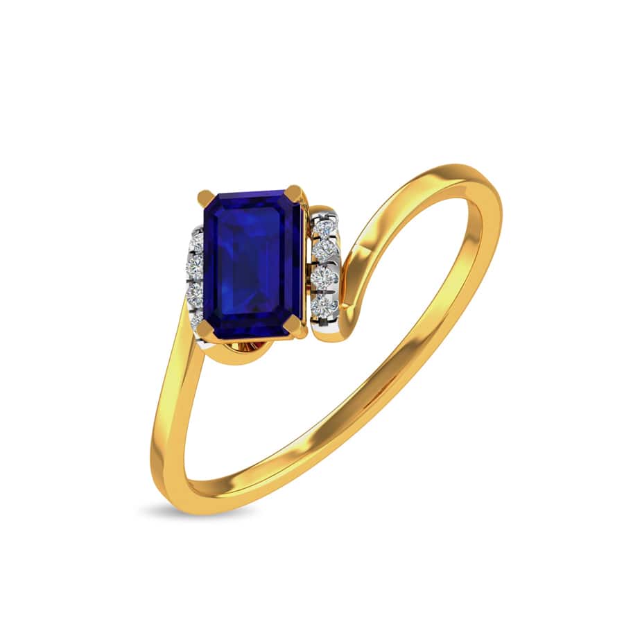 Classic Gemstone Diamond Ring