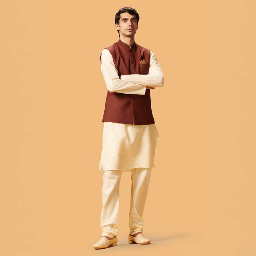 MLS JUTE JAWAHAR JACKET