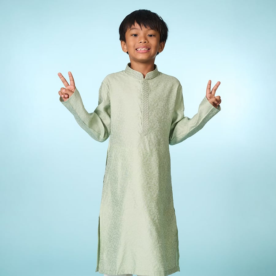 Radiant Green Kurta Pajama