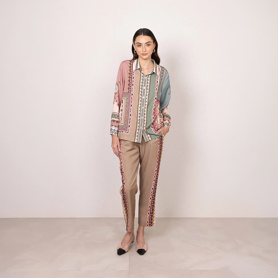 Eva Buttondown Shirt and Pants