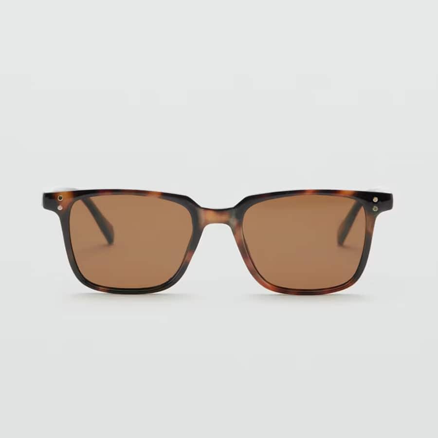 Rectangular-frame sunglasses