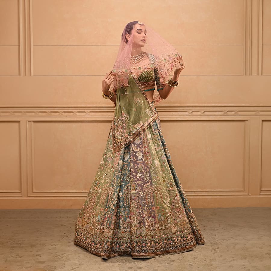 Pichwai Bridal Lehenga