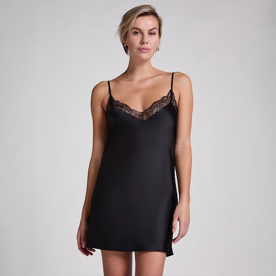 Black Slipdress Lace
