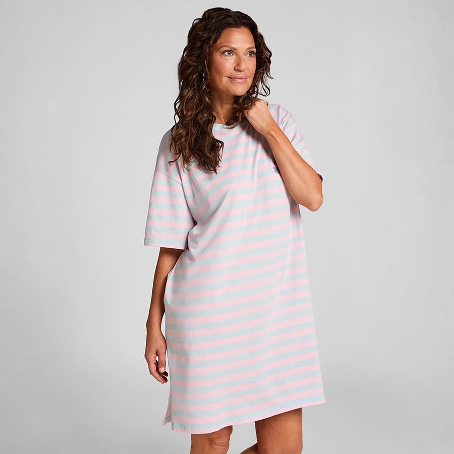 Blue Roundneck Nightshirt