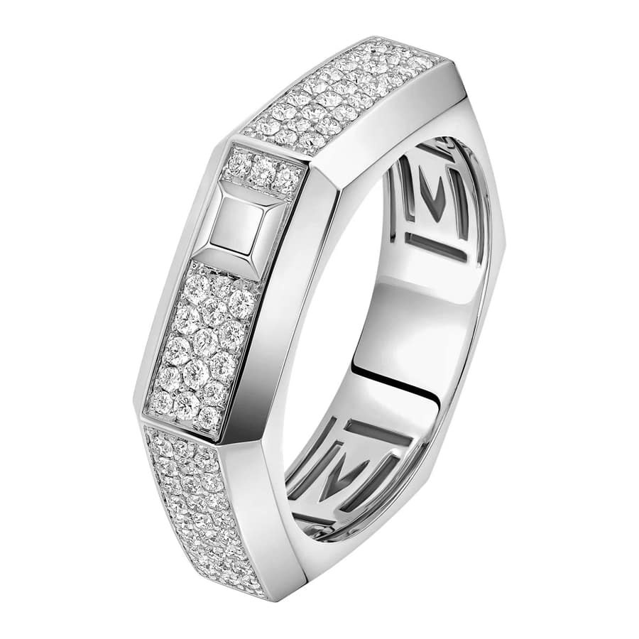 Moderniste PavÈ Ring