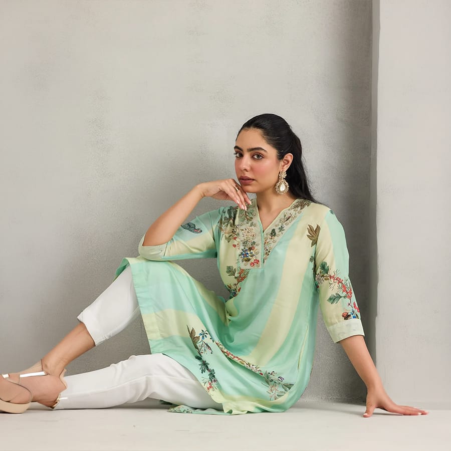 TURQ AISHA TUNIC
