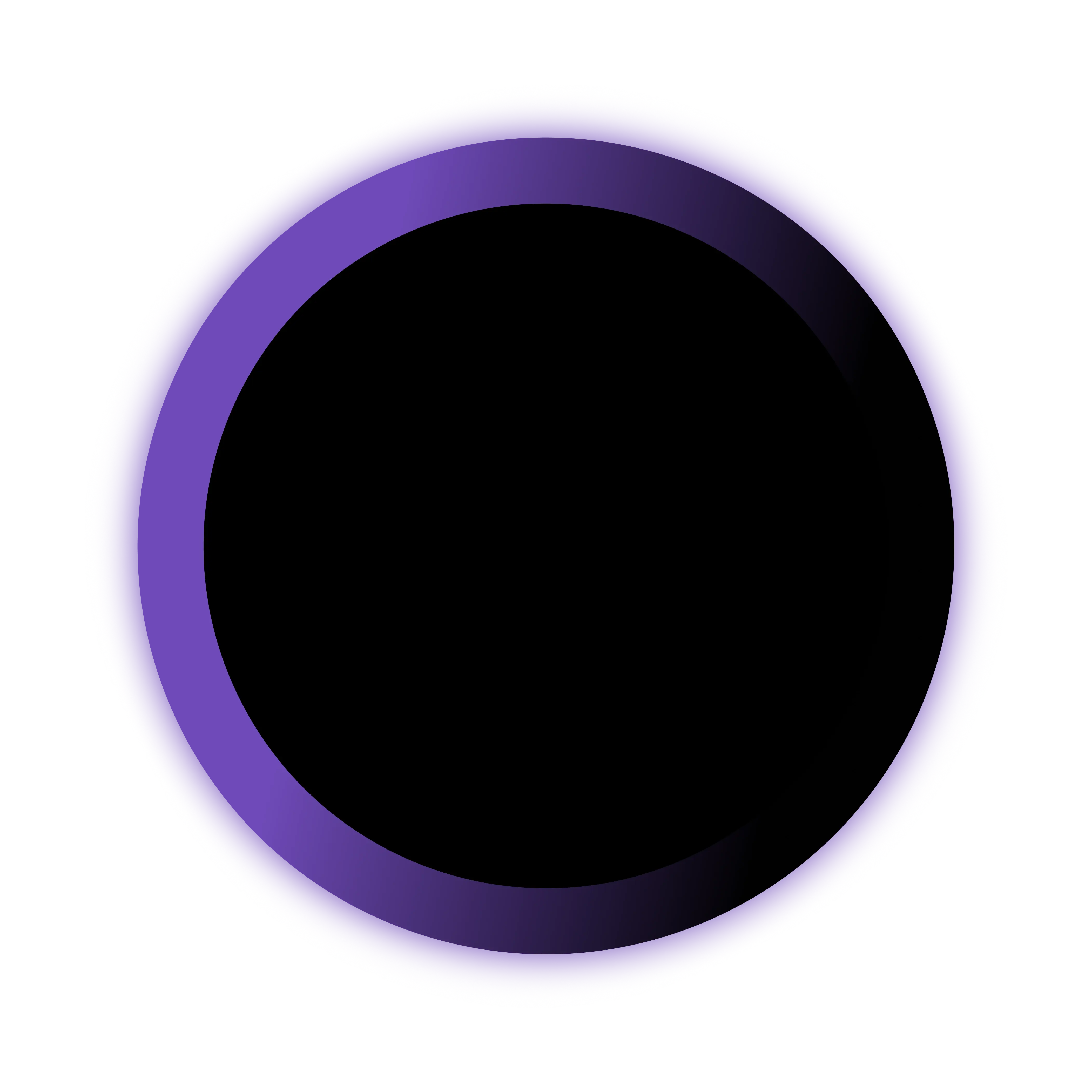 background styling glowing circle