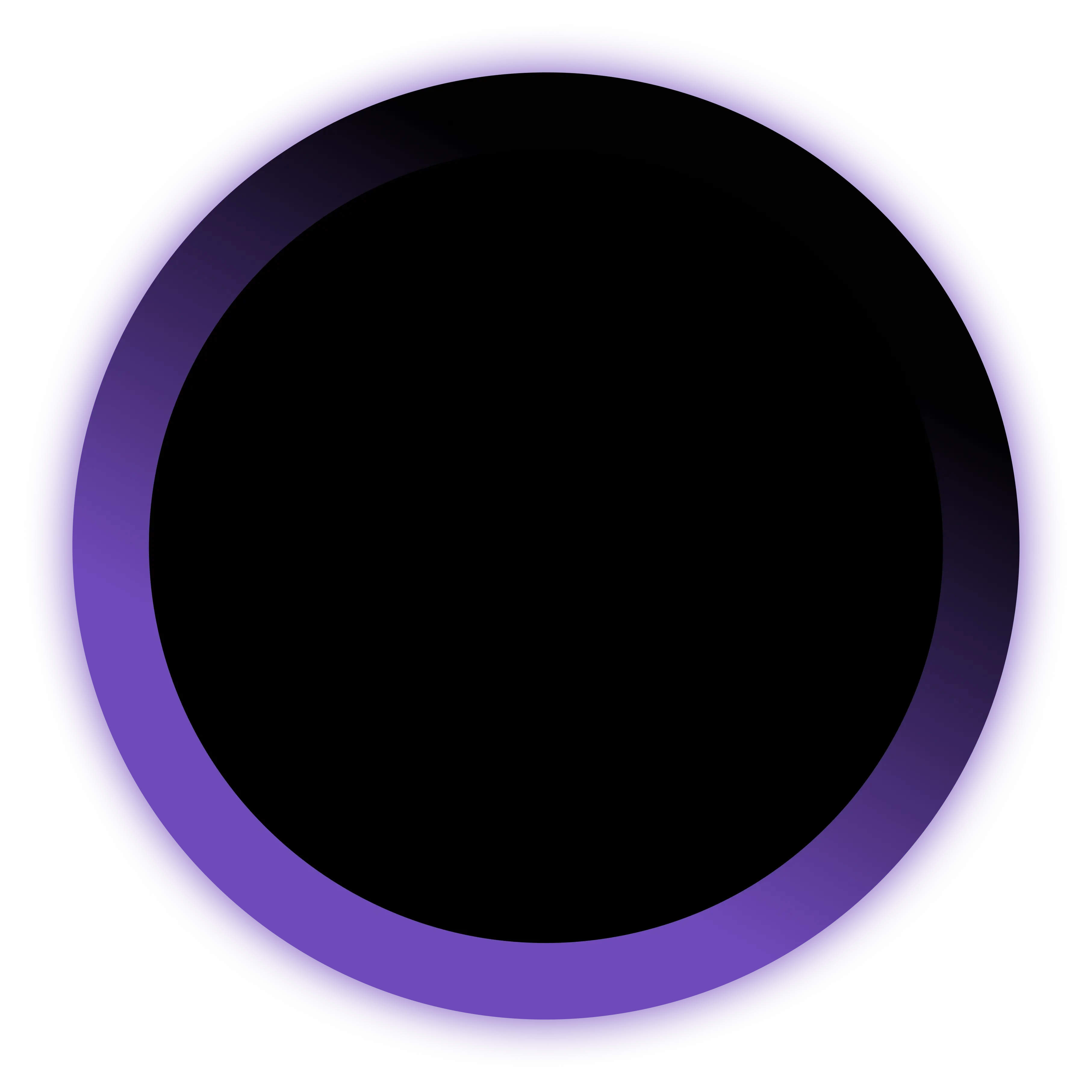 background styling glowing circle