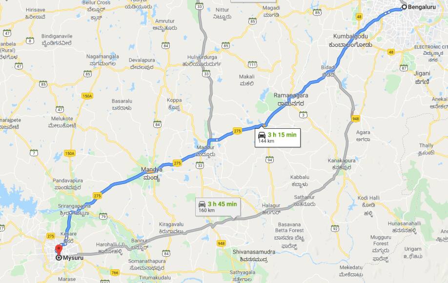 Hyderabad To Mysore Distance By Road Road-Tripping To Mysore? Where To Stop For Amazing Food Experiences