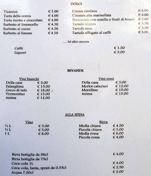 Menu di Nori 