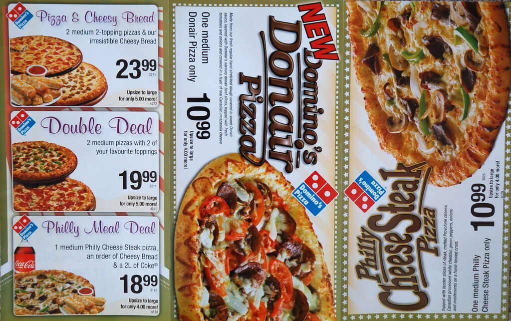 Domino's menu