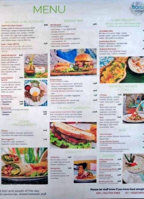 Kuali menu