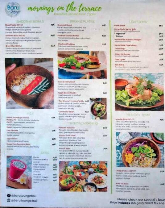 Kuali menu