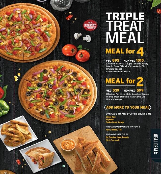 Pizza Hut Menu Menu For Pizza Hut Lalbagh Mangalore Zomato