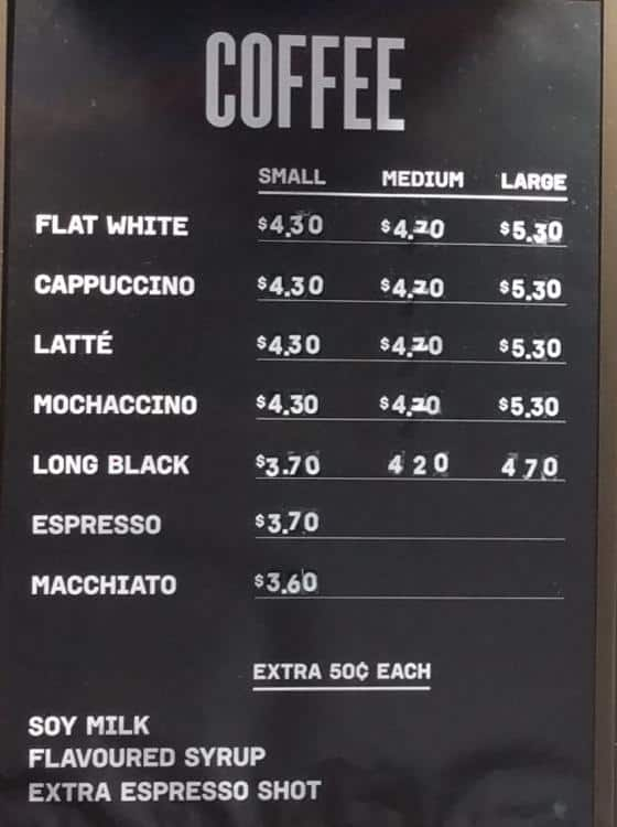 McCafe Menu, Menu For McCafe, New Lynn, Auckland - Menumania/Zomato