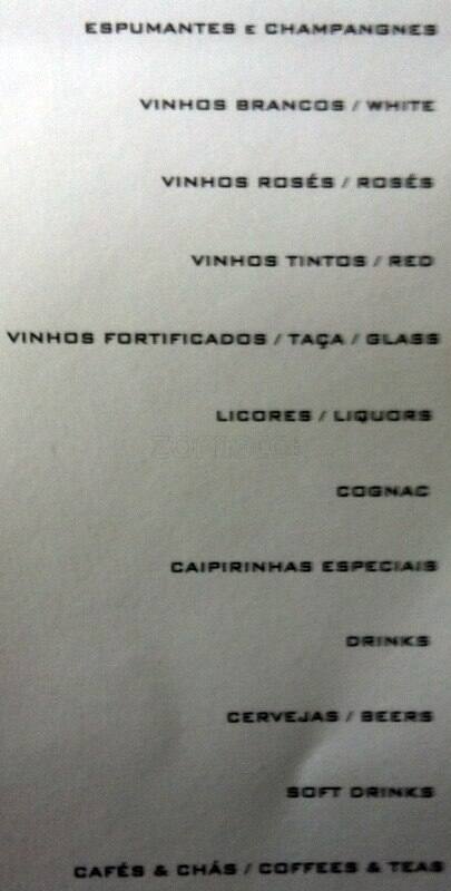 Bar dos Descasados cardápio