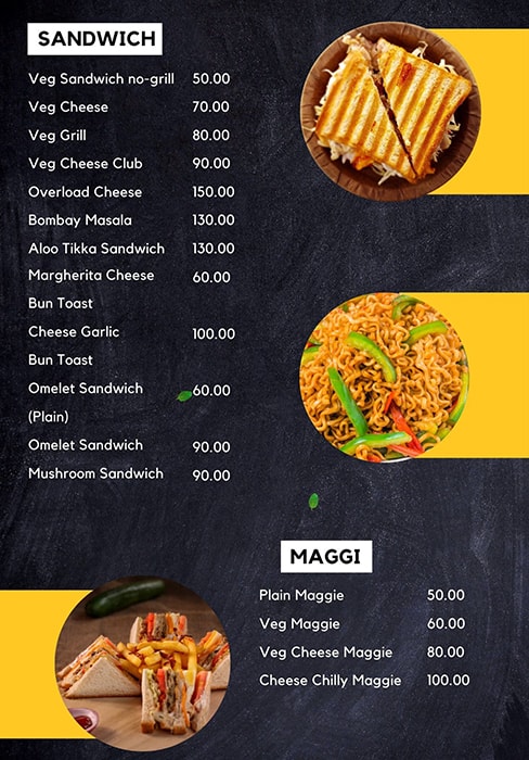 Menu of Kas Kai Pune, Expressway, Pune