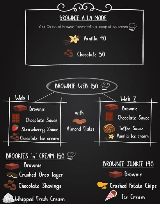 Brownie Heaven Menu, Menu for Brownie Heaven, T. Nagar, Chennai - Zomato