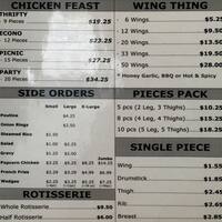 Chester Fried Chicken Menu Menu For Chester Fried Chicken