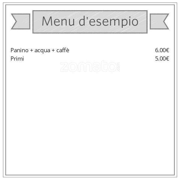 Menu di Tondo Cafè 
