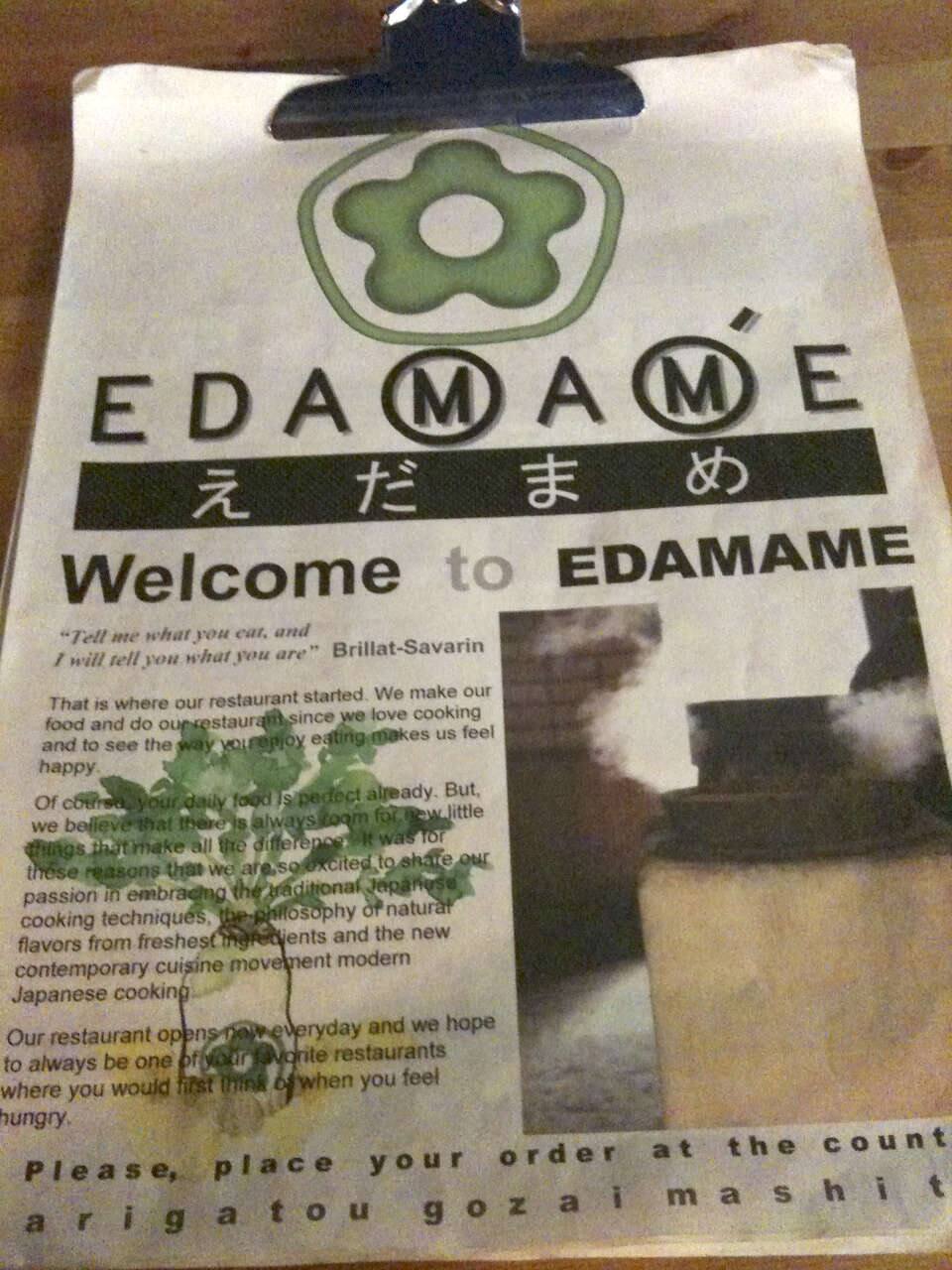 Edamame Menu, Menu for Edamame, St Lucia, Brisbane Urbanspoon/Zomato