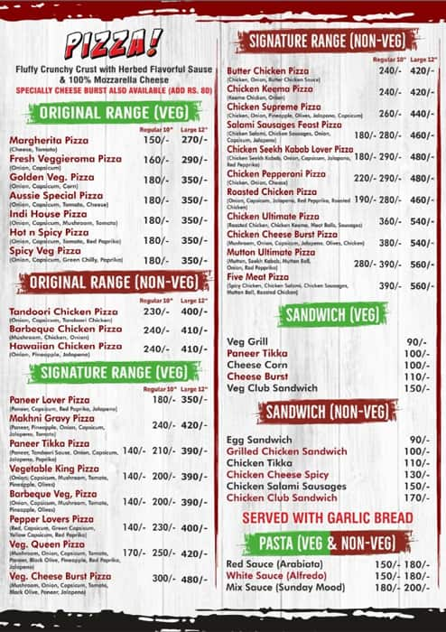 Menu of Yummy Bitee Ladhewali, Rama Mandi, Jalandhar