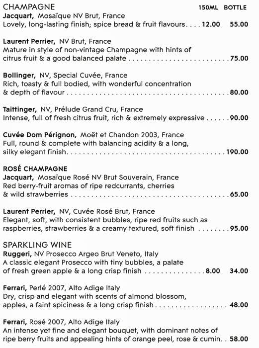 Addendum menu