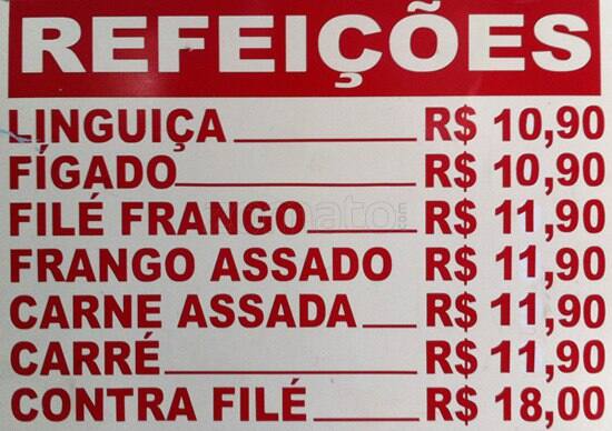 Bar Primavera cardápio