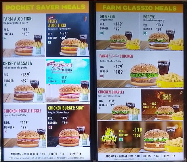 Menu At Burger Farm Jaipur 3 4