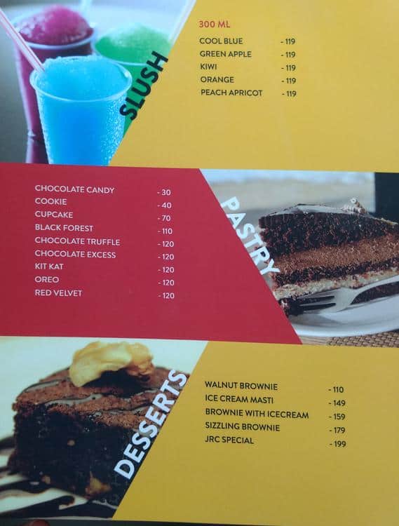 Menu at Jack & Rock, Ahmedabad, 2 Floor Alpha one mall