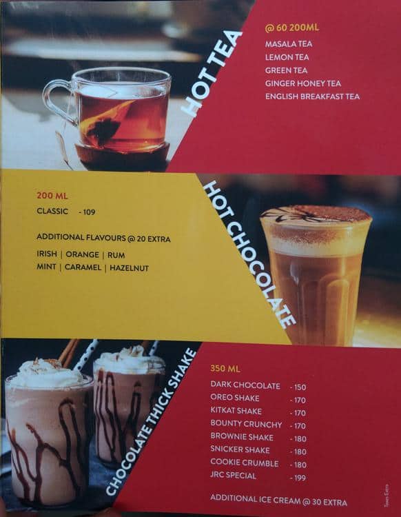 Menu at Jack & Rock, Ahmedabad, 2 Floor Alpha one mall
