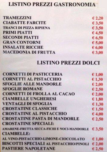 Menu di Very Food 