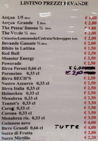 Menu di Very Food 