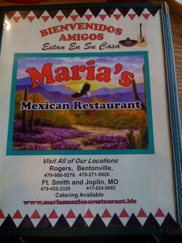 Marias Mexican Restaurant Menu Urbanspoon/Zomato