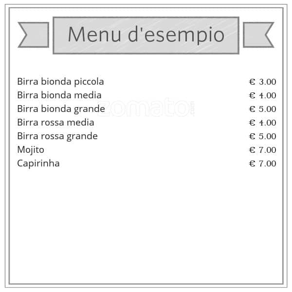 Menu di Milanoetnica 