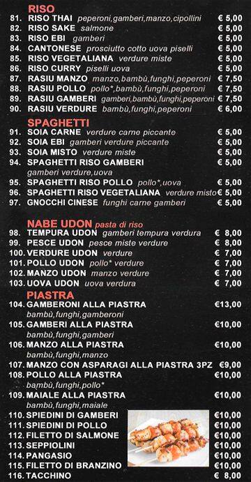 Menu di Jin 