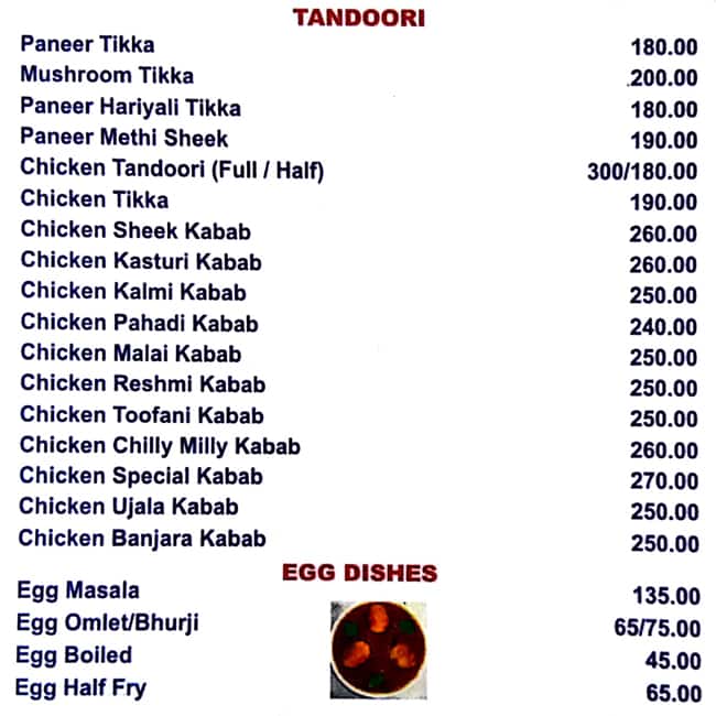 Om Sahyog menu