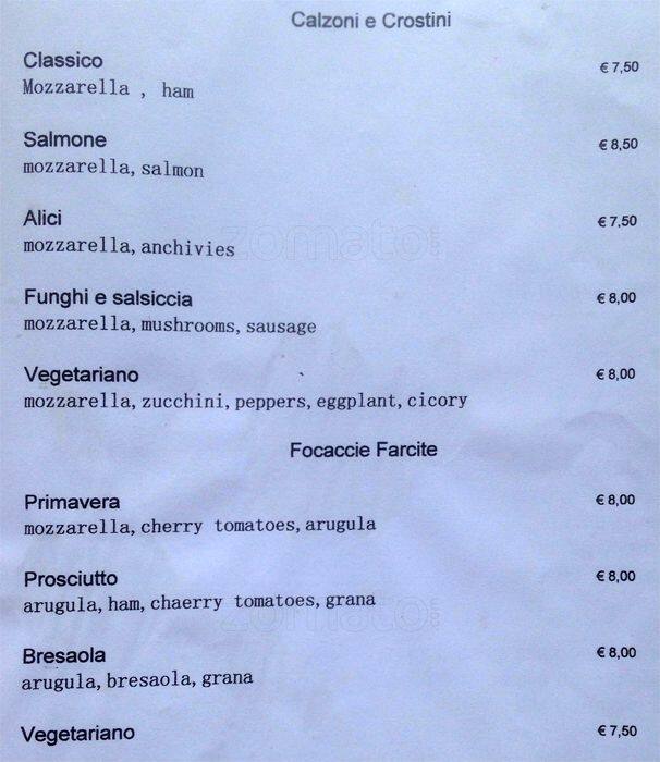 Menu di Alari 