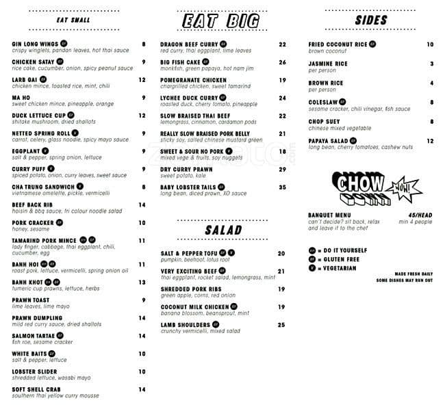 Gin House Barbeque Menu at Cheryl Deluca blog