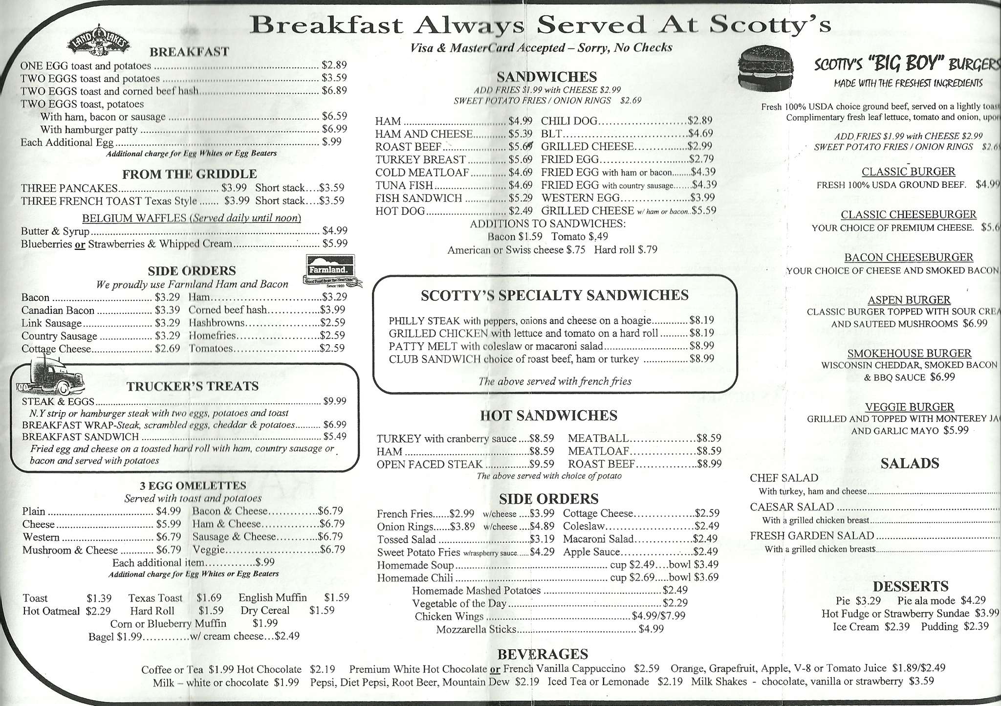 Scottys Brewhouse Menu BAHIA HAHA