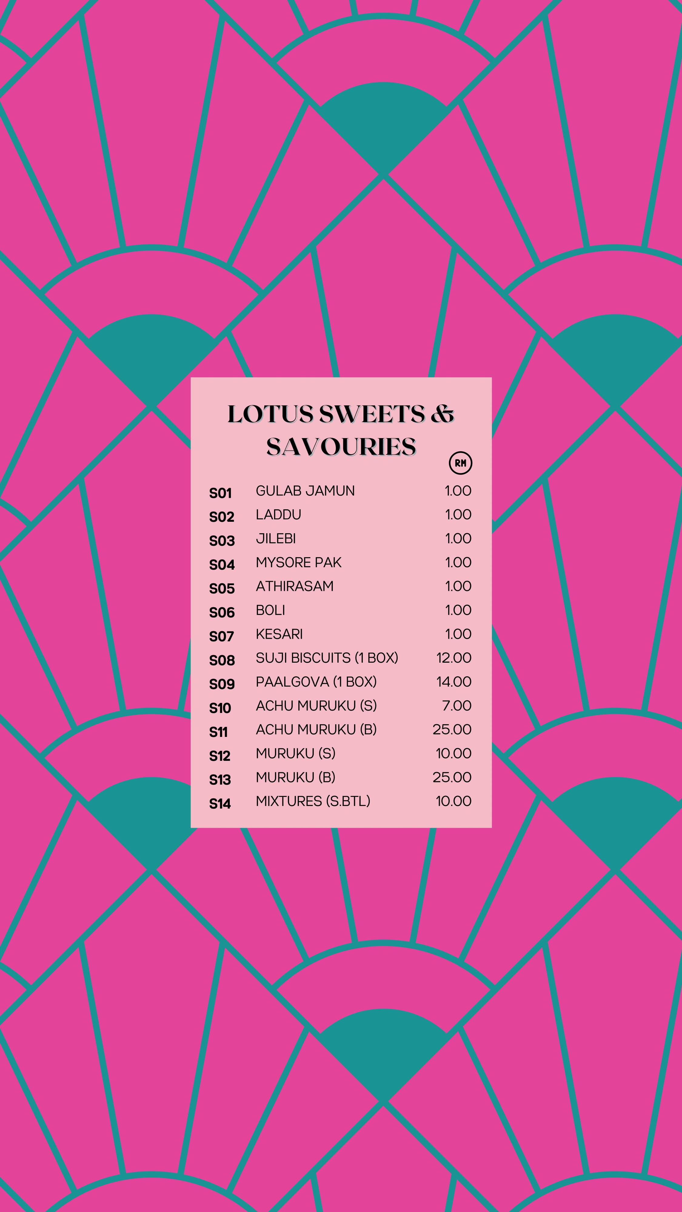 Lotus Menu Menu For Lotus Pj Old Town Selangor